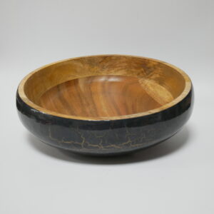k) schaal hout  gemarmerd ø 30cm