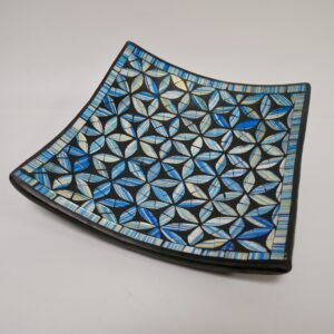 u) schaaltje mozaïek  vierkant 25x25cm