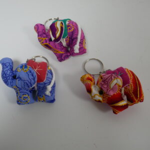 a) sleutelhanger.  olifant