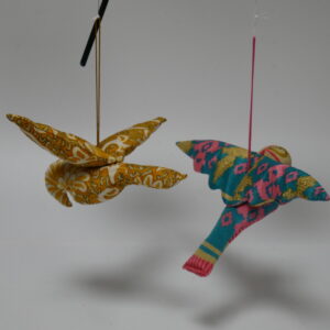 c5)  vogeltje  sari stof