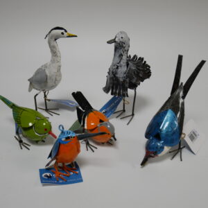 b3)  vogels scrapmetal verschillende maten