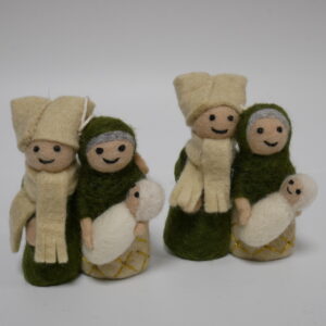 c1) vilten hanger - Heilige fam.
