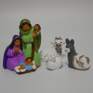 a3) Kerstgroep keramiek
